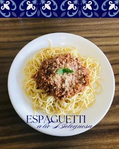 Espaguetti a la Bologñesa